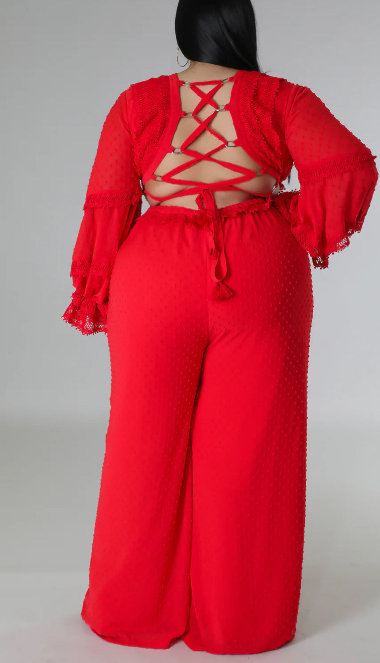 Crimson Crush Jumpsuit