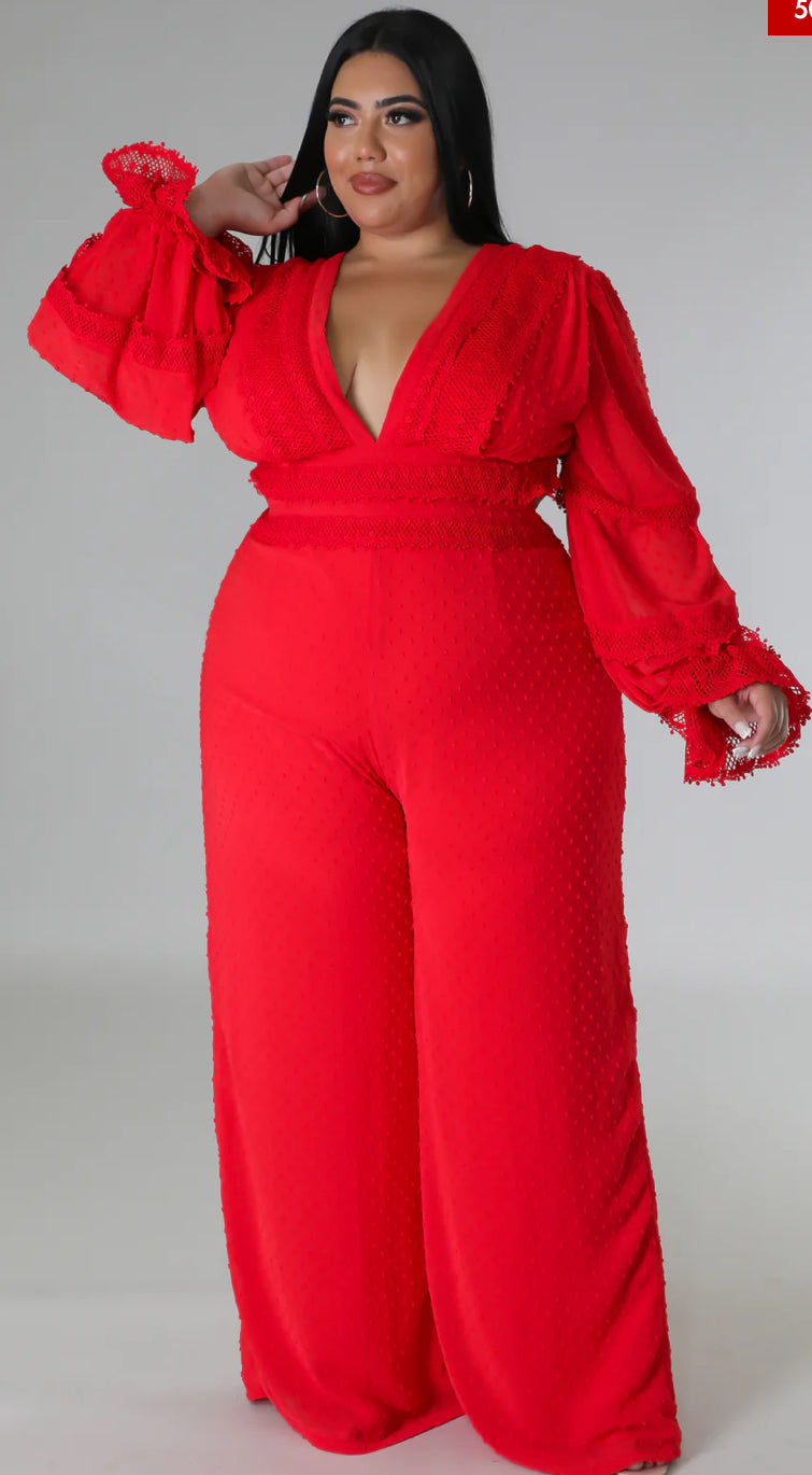 Crimson Crush Jumpsuit