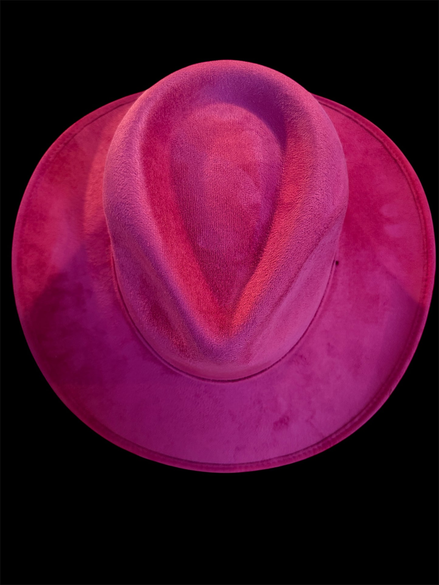 Fuchsia Flame Fedora