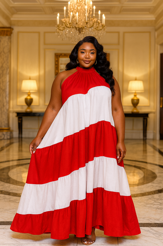 Plushed Peppermint Dress
