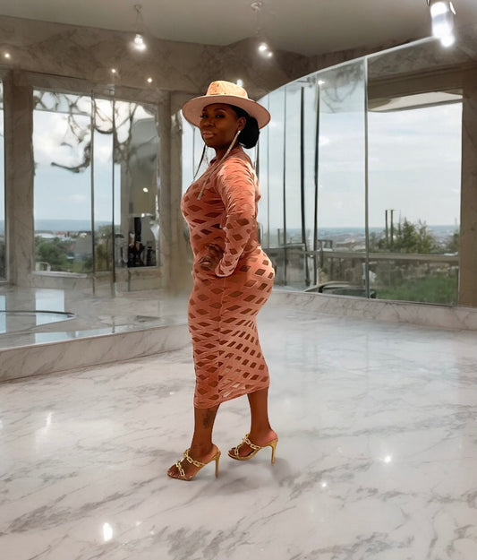 Showing Out Dress (Muave)