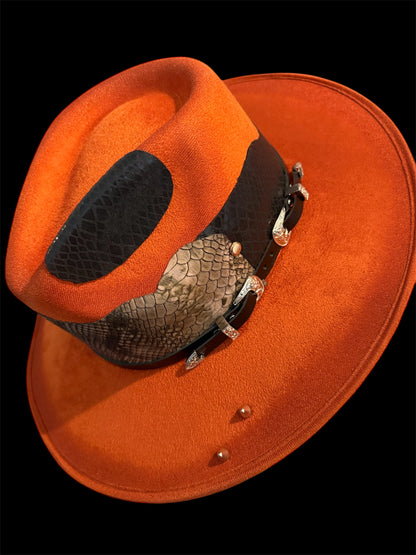 Serpentine Rouge Fedora
