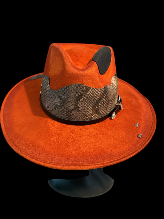 Serpentine Rouge Fedora