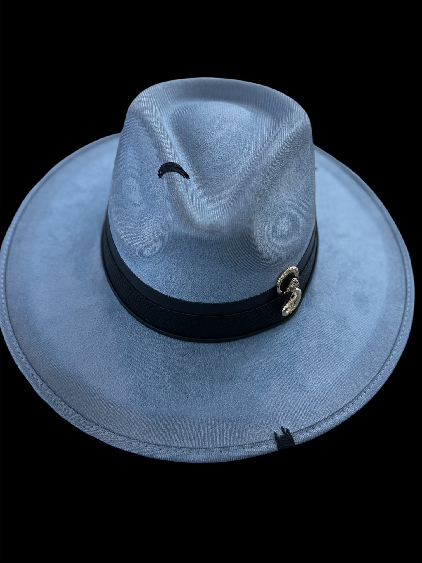 Denim Snake Fedora